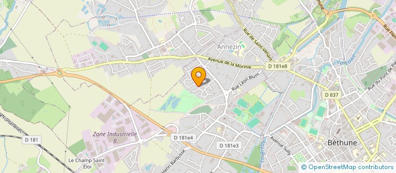 localisation de l'entreprise MADAME HALIMA CHAREY  ANNEZIN