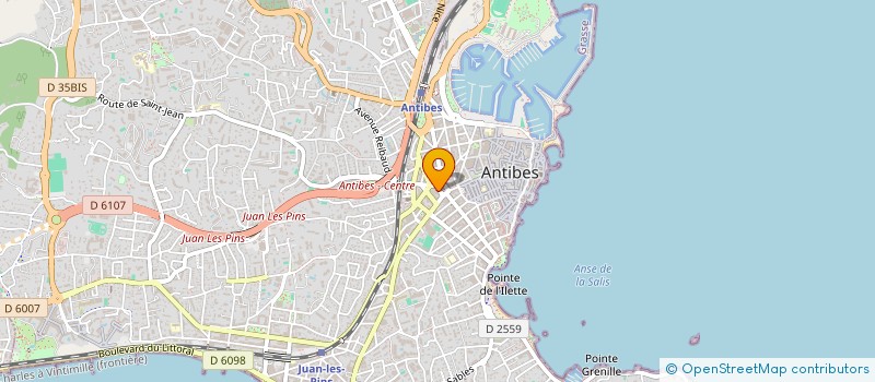 localisation de l'entreprise MADAME HALIMA CHEDDANI  ANTIBES