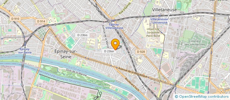 localisation de l'entreprise MADAME HALIMA CHOUJAA à EPINAY-SUR-SEINE