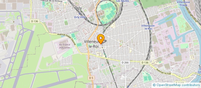 localisation de l'entreprise MADAME HALIMA DRAME  VILLENEUVE LE ROI