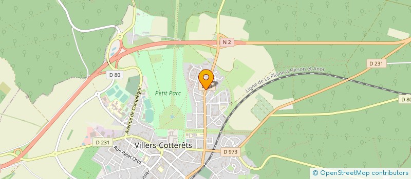 localisation de l'entreprise MADAME HALIMA EL BAKHTI à VILLERS-COTTERETS