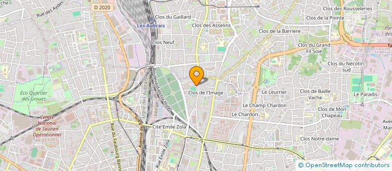 localisation de l'entreprise MADAME HALIMA EL KHAMLICHI à ORLEANS