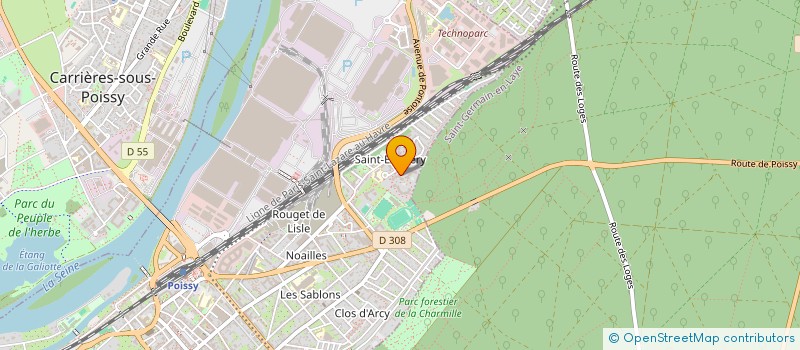 localisation de l'entreprise MADAME HALIMA EL OUAHABI  PARIS