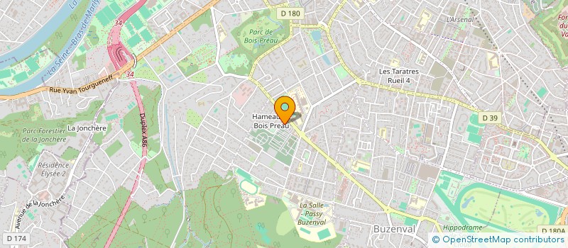 localisation de l'entreprise MADAME HALIMA EL OUASDI à RUEIL-MALMAISON