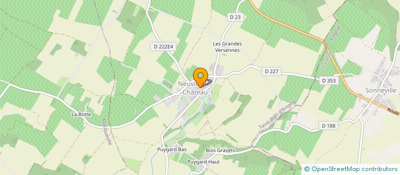 localisation de l'entreprise MADAME HALIMA GHERIBALLAH  NEUVICQ-LE-CHATEAU