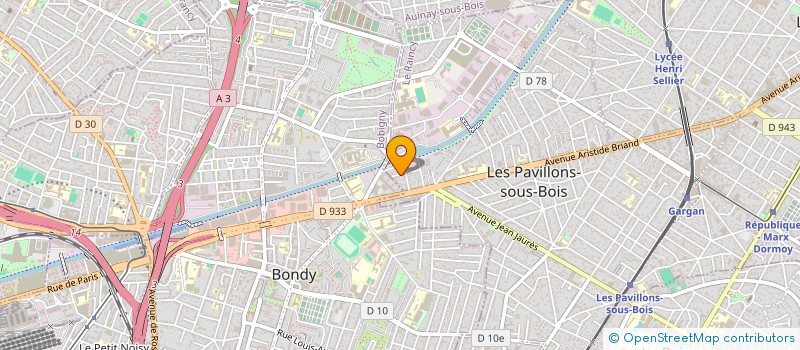 localisation de l'entreprise MADAME HALIMA KECHIR à LES PAVILLONS-SOUS-BOIS