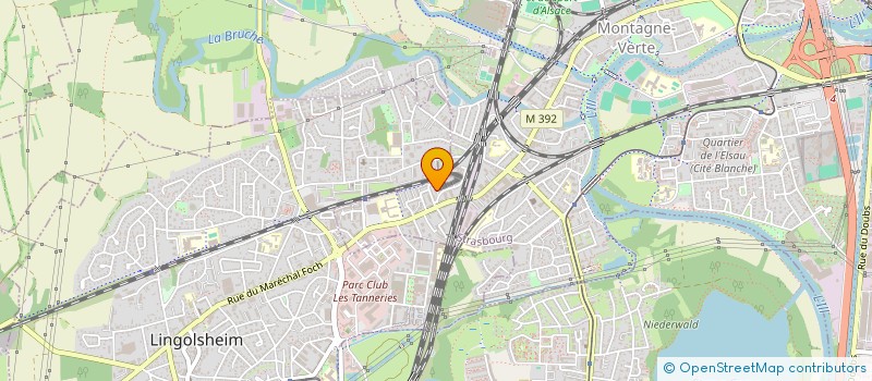 localisation de l'entreprise MADAME HALIMA KHADRAOUI à STRASBOURG