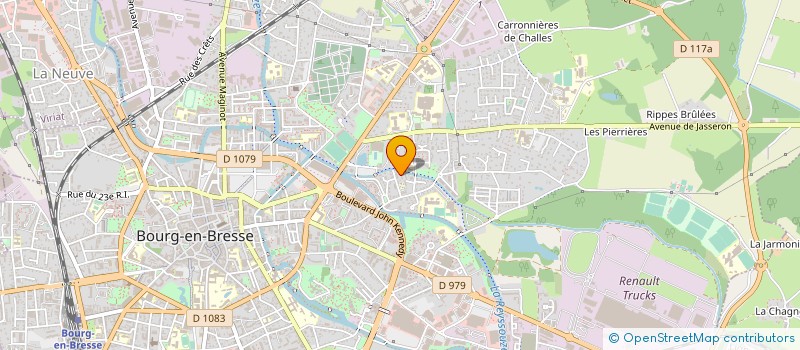 localisation de l'entreprise MADAME HALIMA LAAMOUCH  BOURG-EN-BRESSE