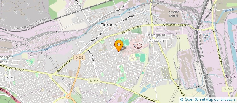 localisation de l'entreprise MADAME HALIMA LEHAIN  FLORANGE