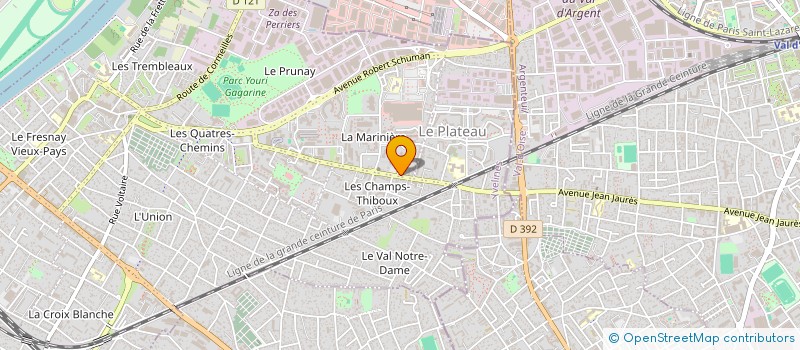 localisation de l'entreprise MADAME HALIMA MASSAKRI  SARTROUVILLE