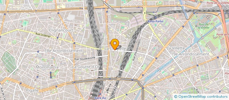 localisation de l'entreprise MADAME HALIMA MESSAOUDENE  PARIS