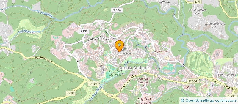 localisation de l'entreprise MADAME HALIMA MORCHID  VALBONNE
