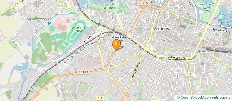 localisation de l'entreprise MADAME HALIMA NIAL  AMIENS