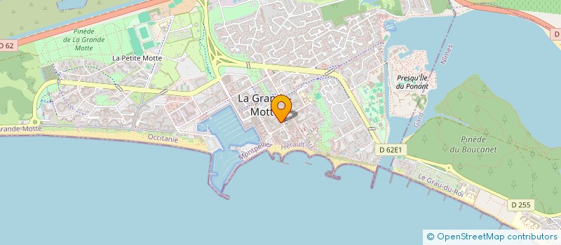 localisation de l'entreprise MADAME HALIMA SMAIL  LA GRANDE-MOTTE