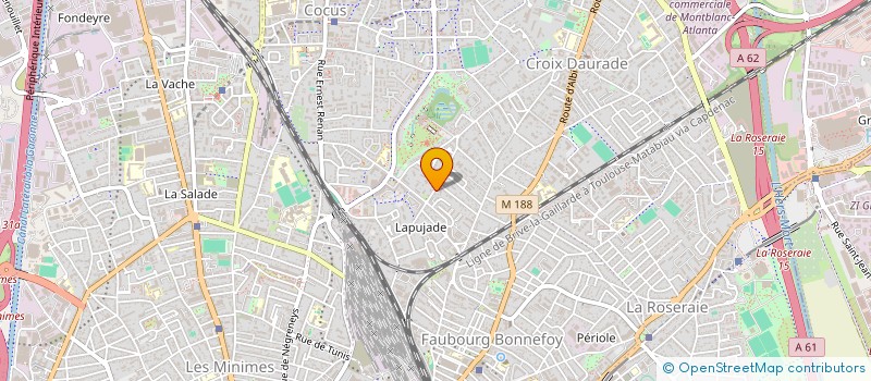 localisation de l'entreprise MADAME HALIMA SULEIMAN IBRAHIM  TOULOUSE