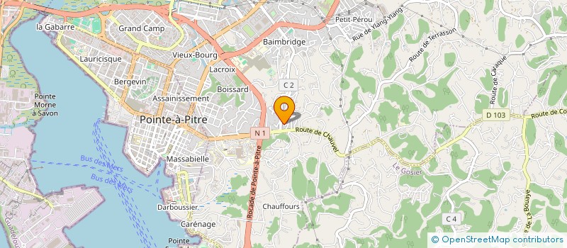 localisation de l'entreprise MADAME HALIMAT SEXTUS à LES ABYMES