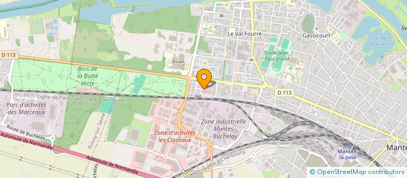 localisation de l'entreprise MADAME HALIMATA COULIBALY  MANTES-LA-JOLIE