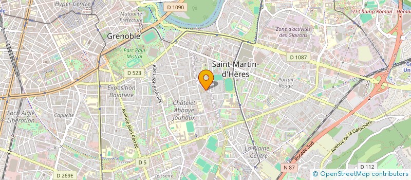 localisation de l'entreprise MADAME HALIMATOU BARRY à GRENOBLE