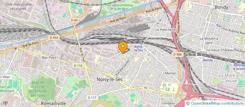 localisation de l'entreprise MADAME HALIMATOU DIALLO à NOISY-LE-SEC