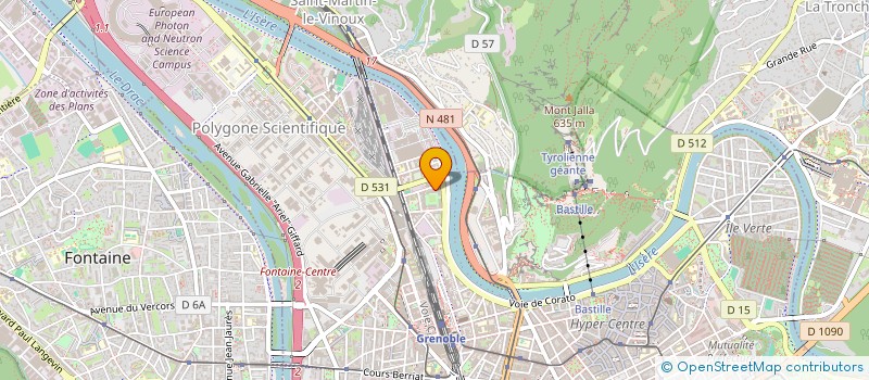 localisation de l'entreprise MADAME HALIMATOU THIAM à GRENOBLE