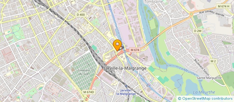 localisation de l'entreprise MADAME HALINA BENIZA  NANCY