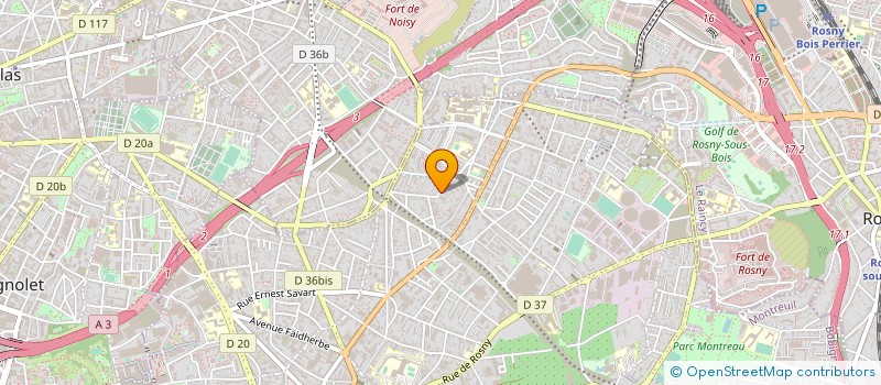 localisation de l'entreprise MADAME HALINA POLTORAK à MONTREUIL