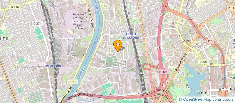 localisation de l'entreprise MADAME HALOUOI HAMZA à ALFORTVILLE