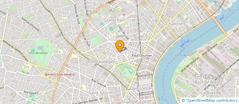 localisation de l'entreprise MADAME HAMAN BAHA à BORDEAUX