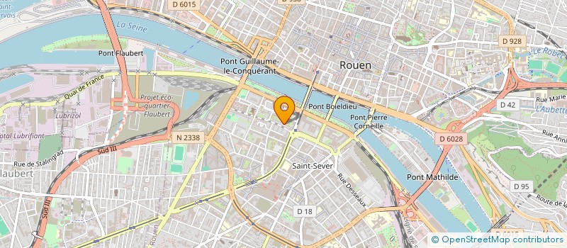 localisation de l'entreprise MADAME HAMDI JAMAC CIISE à ROUEN