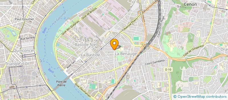 localisation de l'entreprise MADAME HAMEL MESSEGUEM  BORDEAUX