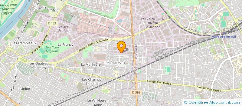 localisation de l'entreprise MADAME HAMIDA BELMOKHTAR à SARTROUVILLE