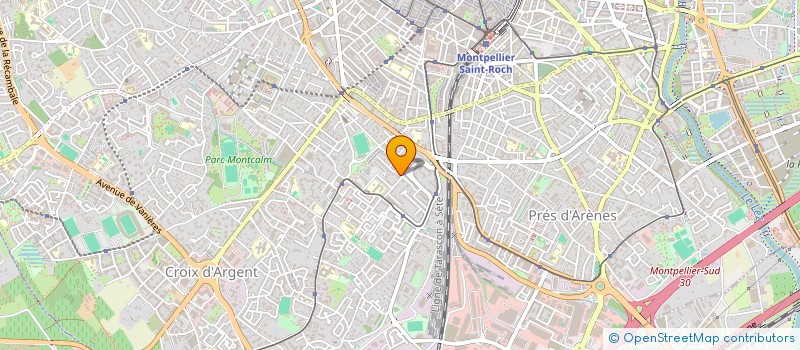 localisation de l'entreprise MADAME HAMIDA BOUTELDJA  MONTPELLIER