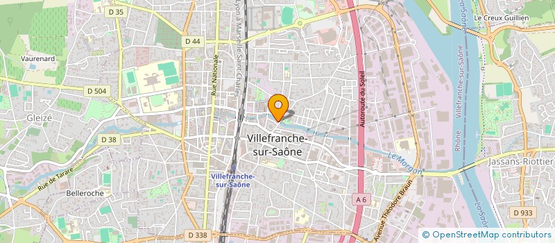 localisation de l'entreprise MADAME HAMIDA GHOUBALI à VILLEFRANCHE-SUR-SAONE