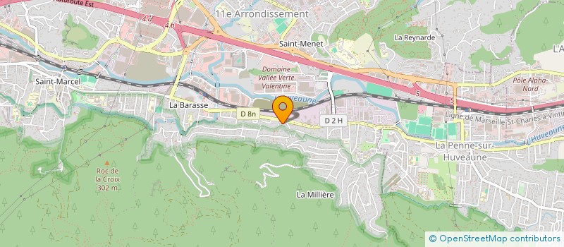 localisation de l'entreprise MADAME HAMIDA KESRI à MARSEILLE 11