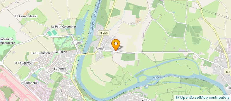 localisation de l'entreprise MADAME HAMIDE ALTIKAT  MONTREUIL-JUIGNE