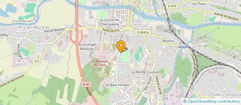 localisation de l'entreprise MADAME HAMIDENUR TASKAN à CHARLEVILLE-MEZIERES