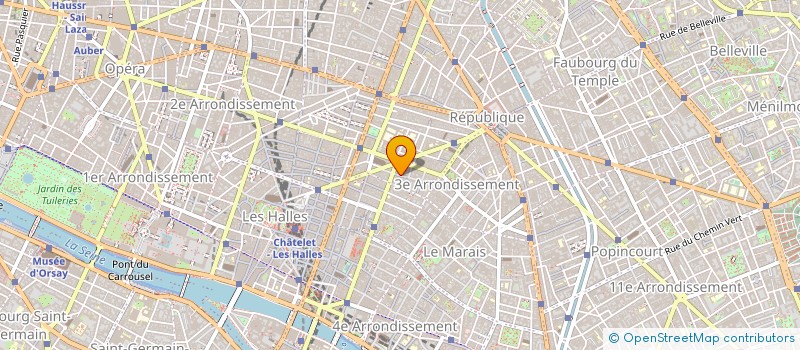 localisation de l'entreprise MADAME HAMMOU BOURENNANI à PARIS