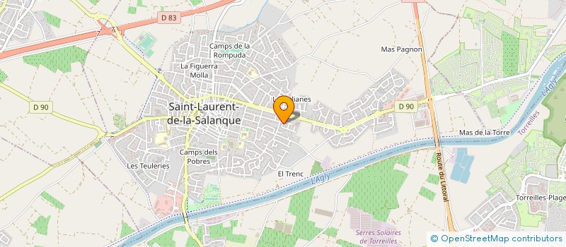 localisation de l'entreprise MADAME HAMOUYA BEHAR REHALA à SAINT-LAURENT-DE-LA-SALANQUE