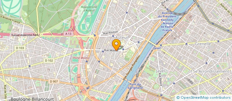 localisation de l'entreprise MADAME HAMRAOUI DALI  PARIS