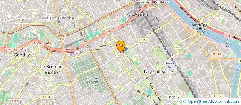 localisation de l'entreprise MADAME HAN CHEN  IVRY-SUR-SEINE