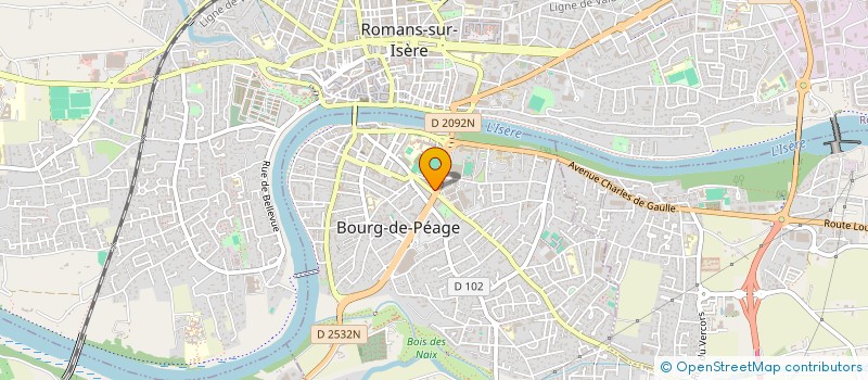 localisation de l'entreprise MADAME HAN MARTINS  BOURG-DE-PEAGE