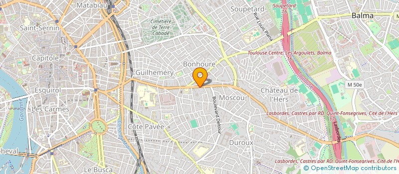 localisation de l'entreprise MADAME HANA BELAZIZ à TOULOUSE