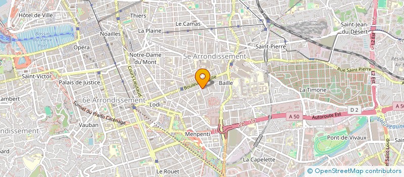 localisation de l'entreprise MADAME HANA CHAOU à MARSEILLE