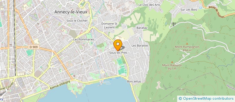 localisation de l'entreprise MADAME HANA DOUAIFIA à ANNECY
