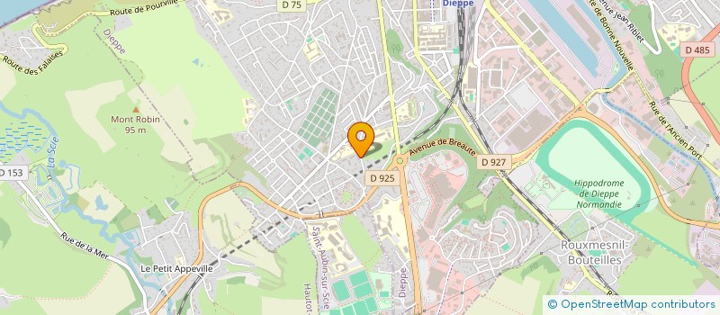 localisation de l'entreprise MADAME HANA GASPARIKOVA  DIEPPE