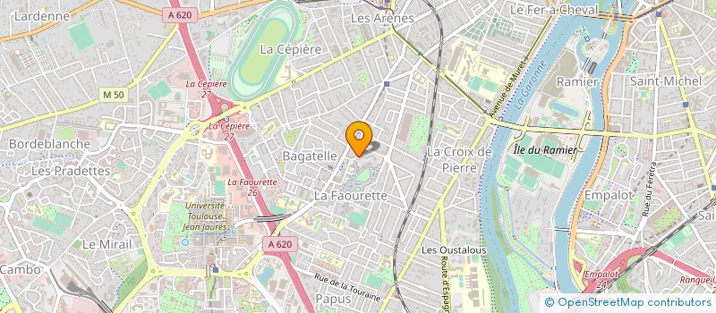 localisation de l'entreprise MADAME HANA KHERRIDINE à TOULOUSE
