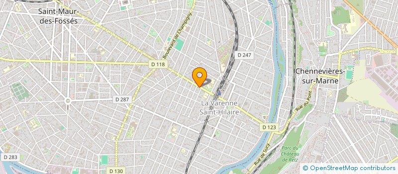 localisation de l'entreprise MADAME HANA LANDOULSI à SAINT-MAUR-DES-FOSSES