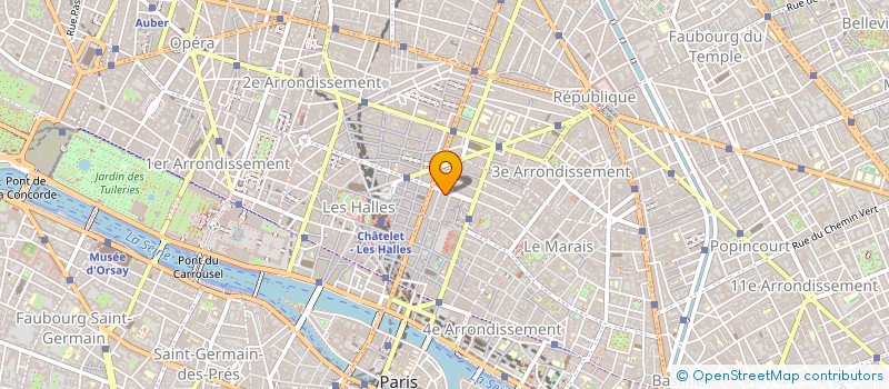 localisation de l'entreprise MADAME HANA MEQUIES  PARIS