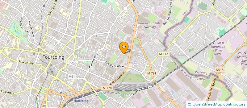 localisation de l'entreprise MADAME HANA SALHI à TOURCOING