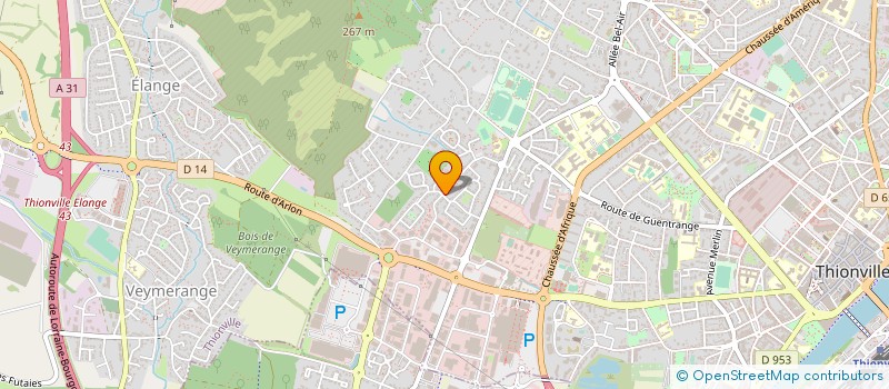 localisation de l'entreprise MADAME HANAA BENOUIF à THIONVILLE